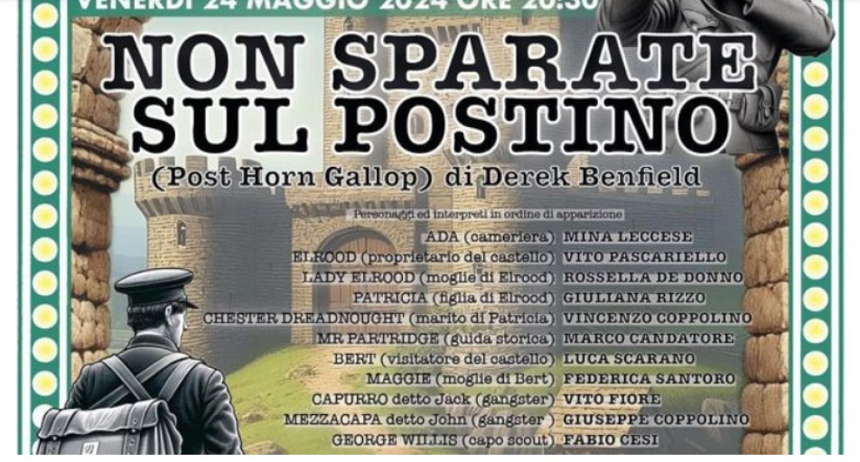 Non sparate sul postino
